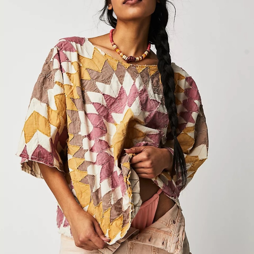 Magnolia Pearl Quilted Matlida Echo Top